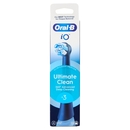 Oral-B iO Testine Ricambio Ultimate Clean Blu Spazzolino Elettrico Denti Ricaricabile, 3 Refills
